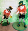 St. Patrick's Day Gnome: Handmade Green Velvet Holiday Decor