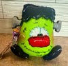 Frankenstien - Wreath Attachment - Halloween Decor - Primitive Decor - Frankenstein - Halloween