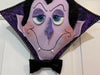 Handmade Dracula Wreath Attachment: Halloween Door Decor