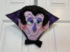 Handmade Dracula Wreath Attachment: Halloween Door Decor